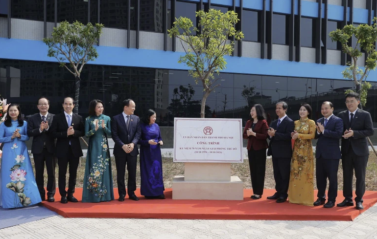 Chính thức đưa vào hoạt động Bệnh viện Nhi Hà Nội