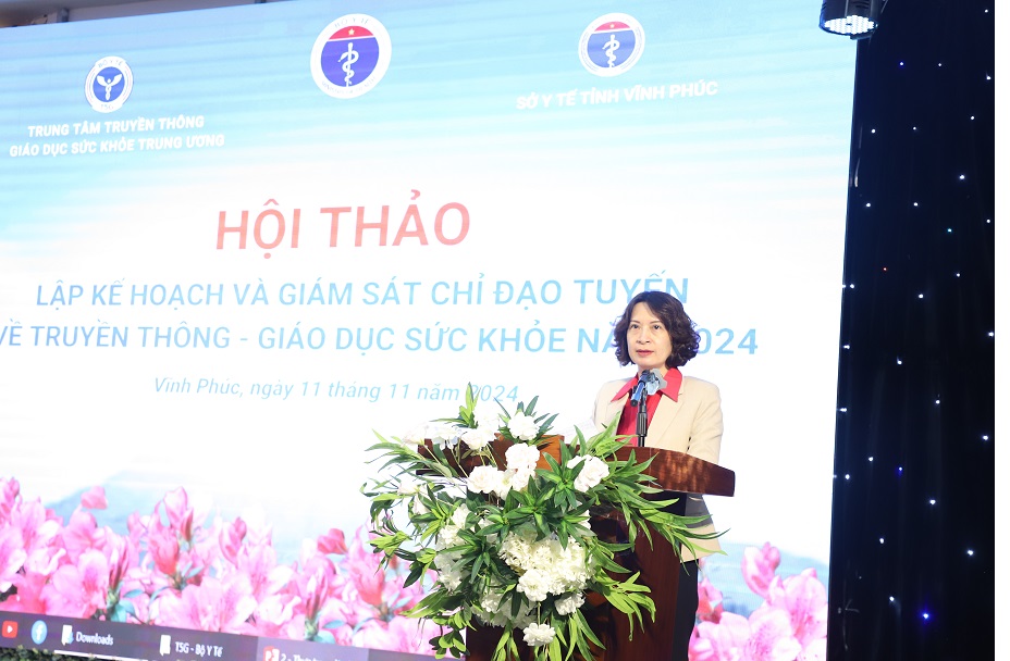 Đồng bộ các biểu mẫu và đưa vào sử dụng phù hợp với mạng lưới truyền thông giáo dục sức khỏe ngành Y tế