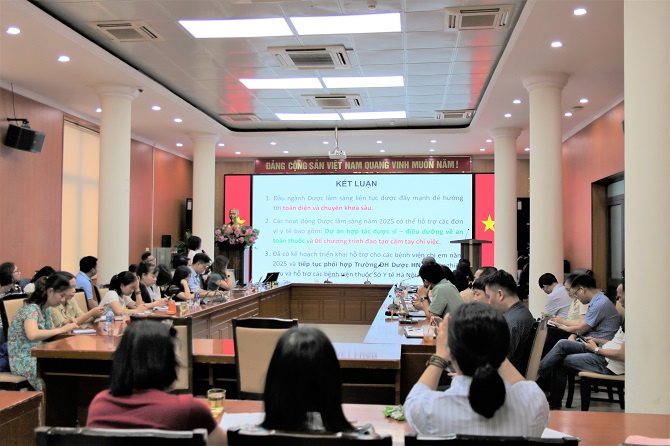 BVĐK Xanh Pôn phát huy vai trò của đầu ngành dược lâm sàng