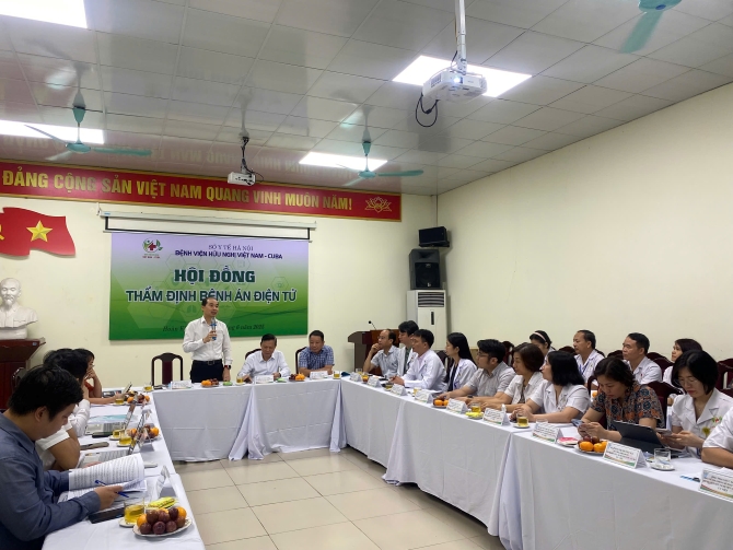 Bệnh viện Hữu nghị Việt Nam – Cu Ba triển khai bệnh án điện tử phục vụ khám chữa bệnh