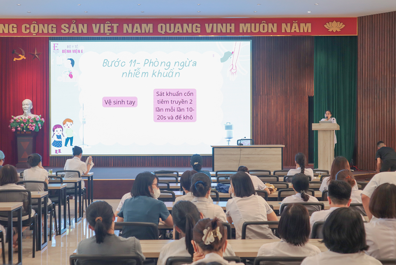 BỆNH VIỆN E TỔ CHỨC HƯỚNG DẪN SỬ DỤNG BỘ DỤNG CỤ I – DECIDE QUẢN LÝ VÀ PHÒNG NGỪA VIÊM TĨNH MẠCH