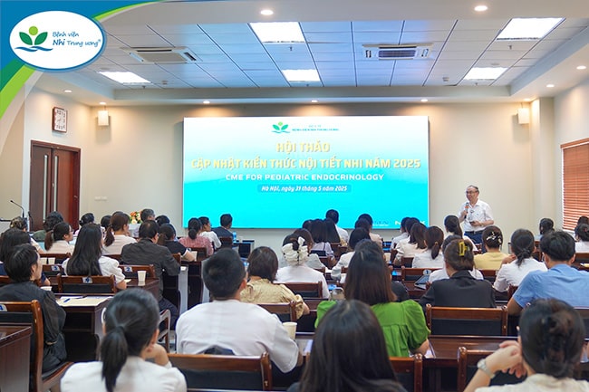 Hội thảo Cập nhật kiến thức Nội tiết Nhi 2025: Nâng cao năng lực chuyên môn, đáp ứng các thách thức từ mô hình bệnh tật mới