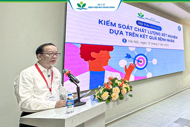 Hội thảo khoa học “Kiểm soát chất lượng xét nghiệm dựa trên kết quả bệnh nhân” – Xu hướng hiện đại nâng cao hiệu quả điều trị