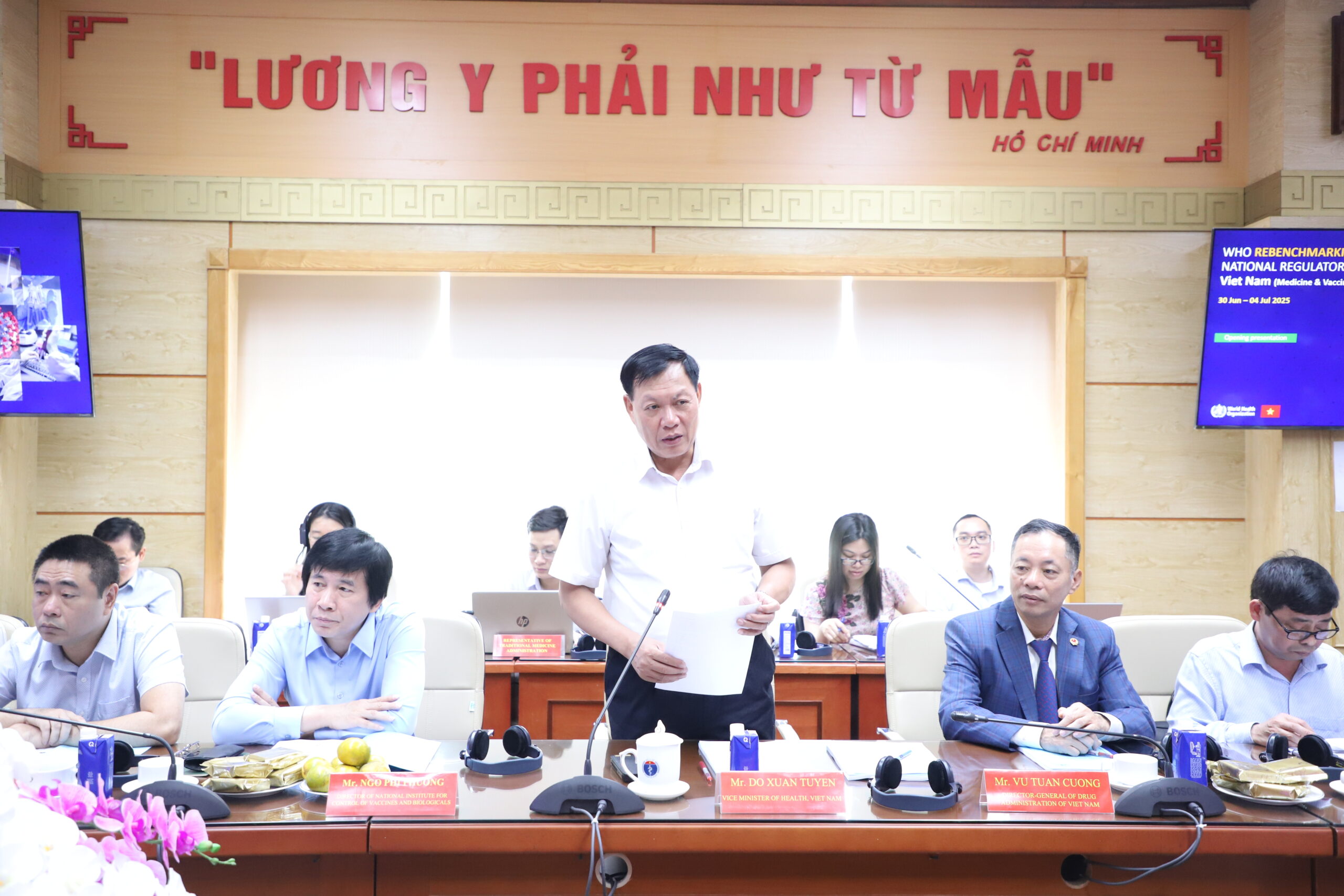 Khai mạc đợt đánh giá của Tổ chức Y tế thế giới đối với hệ thống quản lý quốc gia Việt Nam về thuốc, vắc xin