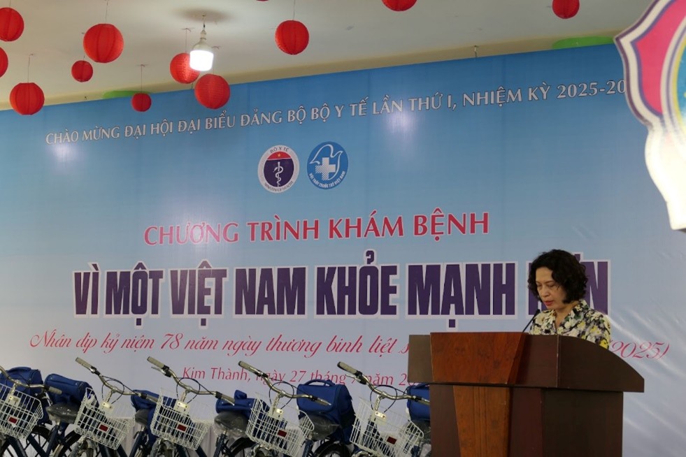 Bộ Y tế tổ chức chương trình khám bệnh, phát thuốc, tặng quà tại thành phố Hải Phòng nhân kỷ niệm 27/7