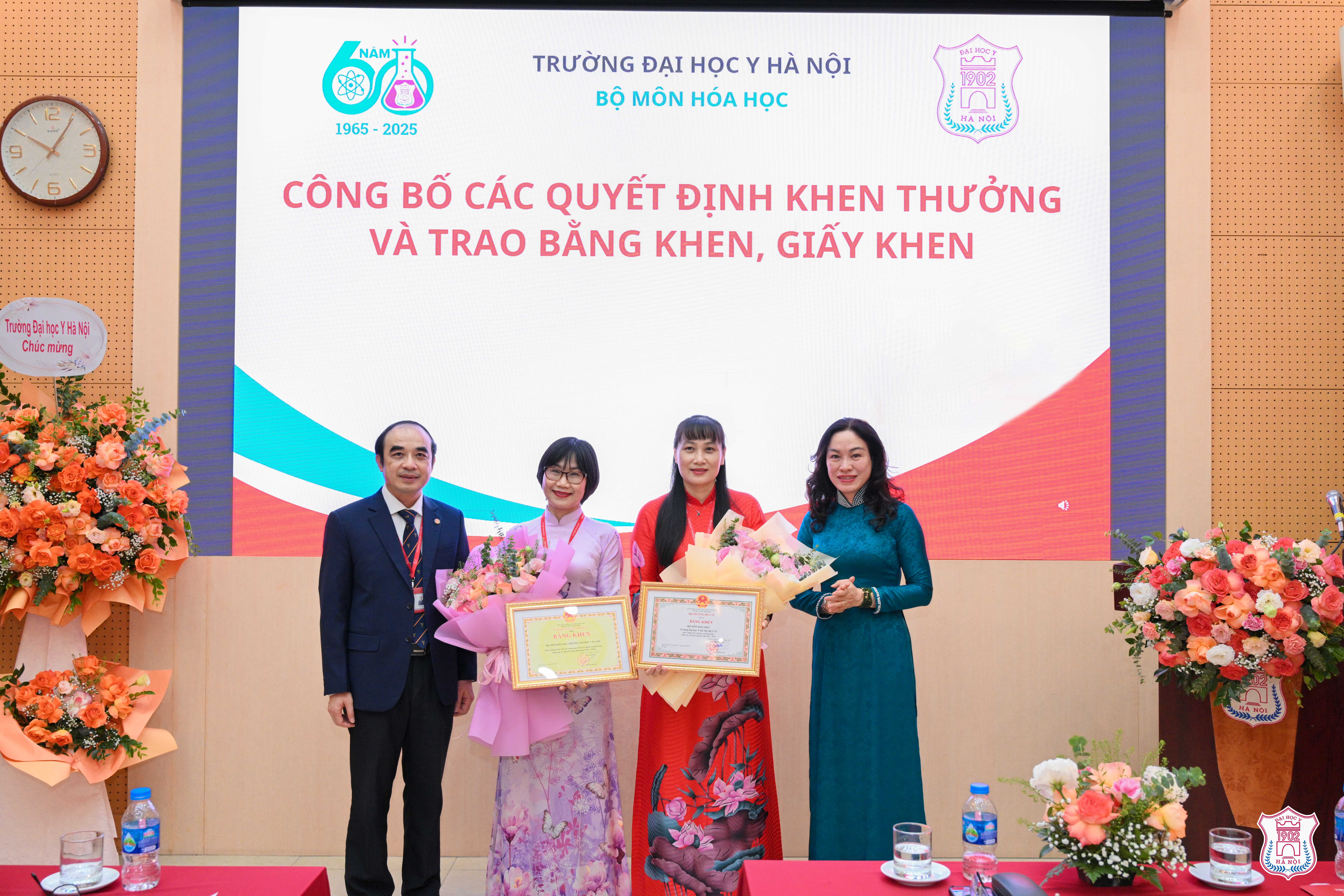 Kỷ niệm 60 năm thành lập Bộ môn Hóa học Trường Đại học Y Hà Nội (1965 – 2025) – Dấu ấn thầm lặng trong đào tạo nhân lực y tế