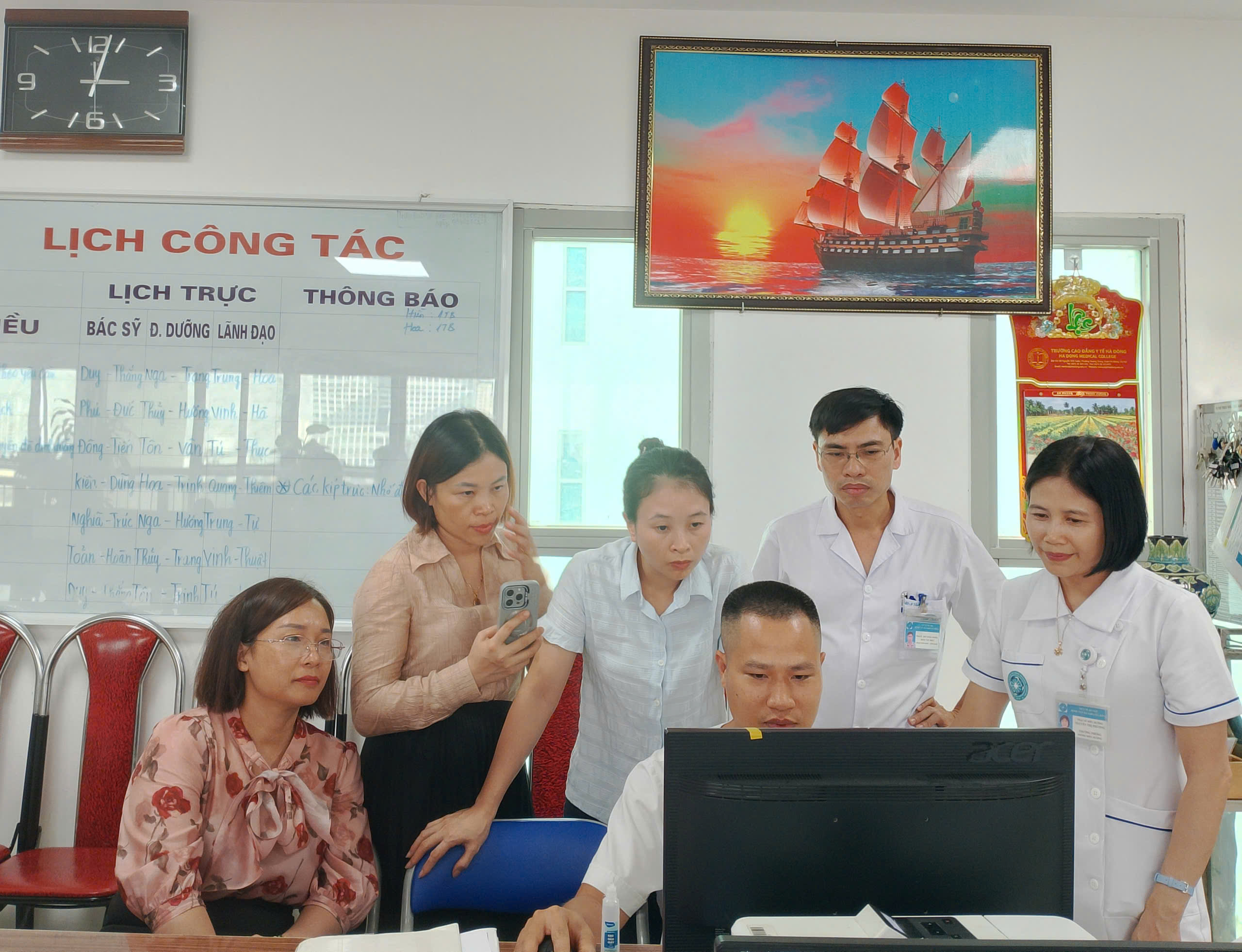 BVĐK Hà Đông – Điểm đến học tập , chia sẻ và lan tỏa kinh nghiệm về hoạt động công tác điều dưỡng thực tiễn