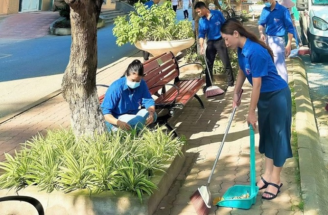 Bệnh viện đa khoa Hà Đông xây dựng môi trường xanh, sạch, đẹp, an toàn trong bệnh viện