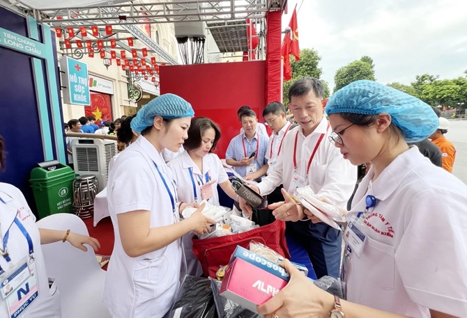 Đảm bảo công tác y tế phục vụ Lễ kỷ niệm A80
