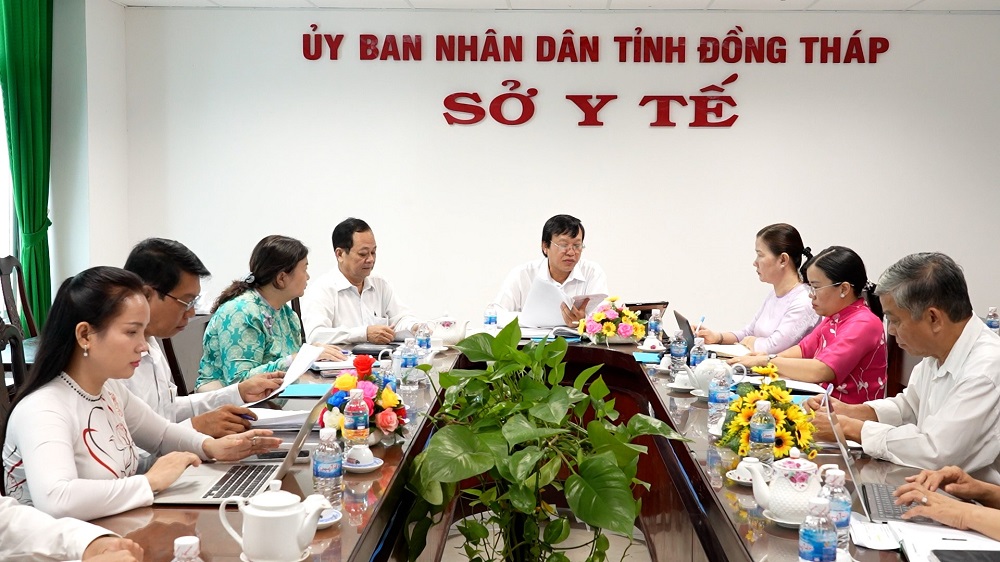 Sở Y tế Đồng Tháp hoạt động thông suốt sau hợp nhất