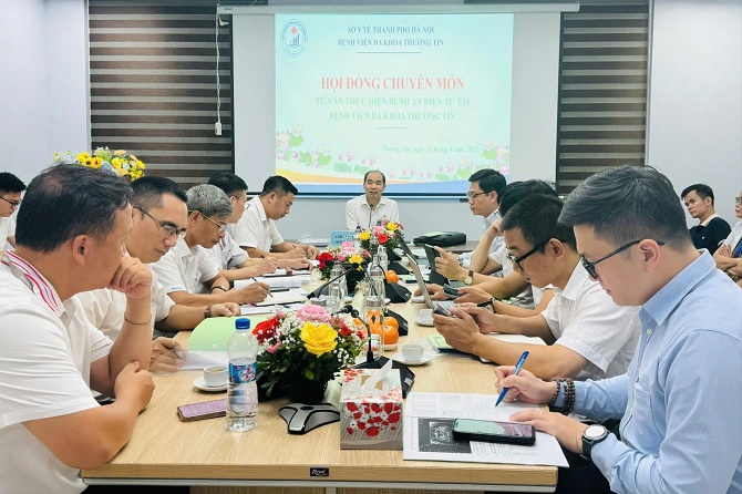 Bệnh viện đa khoa Thường Tín đẩy mạnh chuyển đổi số với bệnh án điện tử