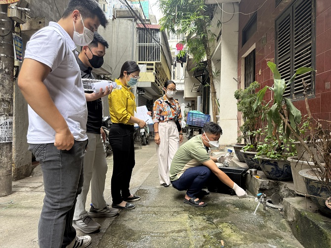 Tăng cường đảm bảo chất lượng nước sạch sử dụng cho mục đích sinh hoạt tại các địa điểm phục vụ Lễ kỷ niệm A80