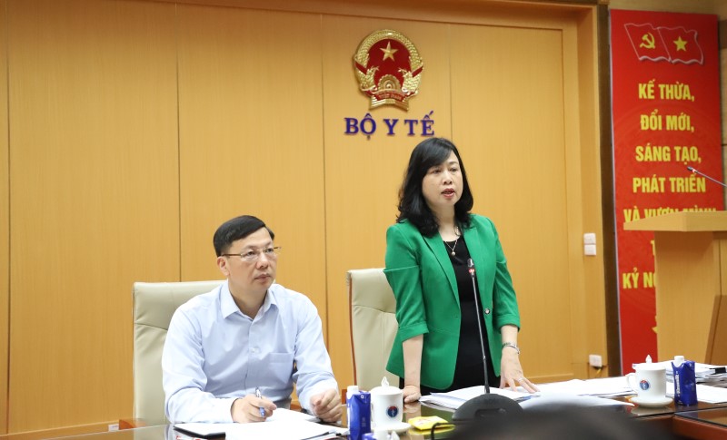 Bộ trưởng Bộ Y tế Đào Hồng Lan yêu cầu các đơn vị thuộc Bộ rà soát, cắt giảm thủ tục hành chính đúng, đủ, đáp ứng tiến độ theo Nghị quyết 66/NĐ-CP của Chính phủ