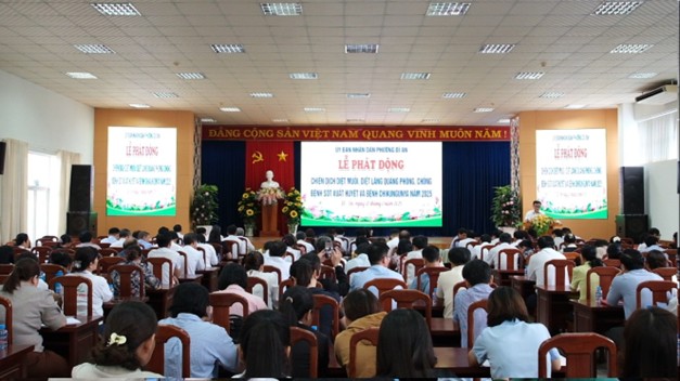 Thành phố Hồ Chí Minh: Phát động đợt cao điểm diệt muỗi, lăng quăng để phòng, chống bệnh sốt xuất huyết và Chikungunya trong tháng 8-9 năm 2025