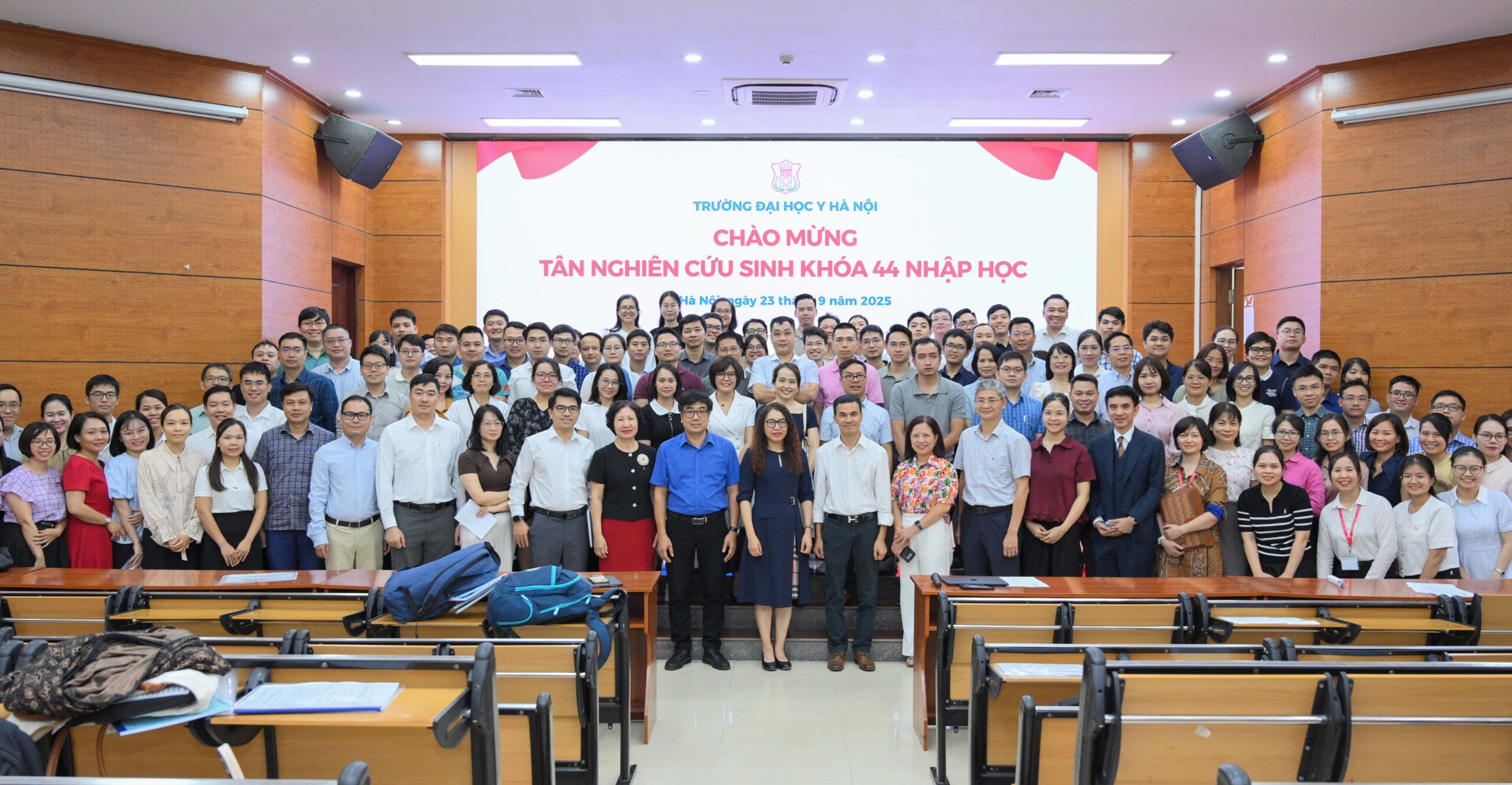 Chào mừng tân Nghiên cứu sinh Khóa 44 nhập học
