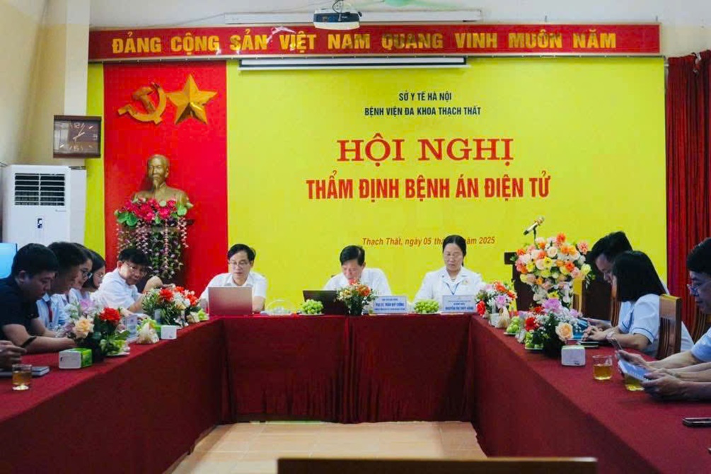 BVĐK Thạch Thất được công nhận triển khai bệnh án điện tử