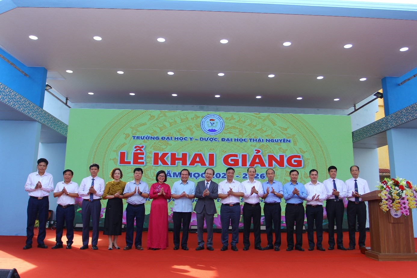 Khai giảng năm học 2025 – 2026 tại Trường Đại học Y – Dược, Đại học Thái Nguyên: Tự hào truyền thống, khát vọng vươn xa