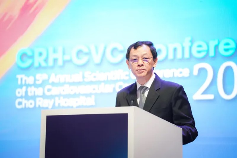 Thứ trưởng Bộ Y tế Nguyễn Tri Thức dự Hội nghị Khoa học Trung tâm Tim mạch Bệnh viện Chợ Rẫy lần 5 – 2025