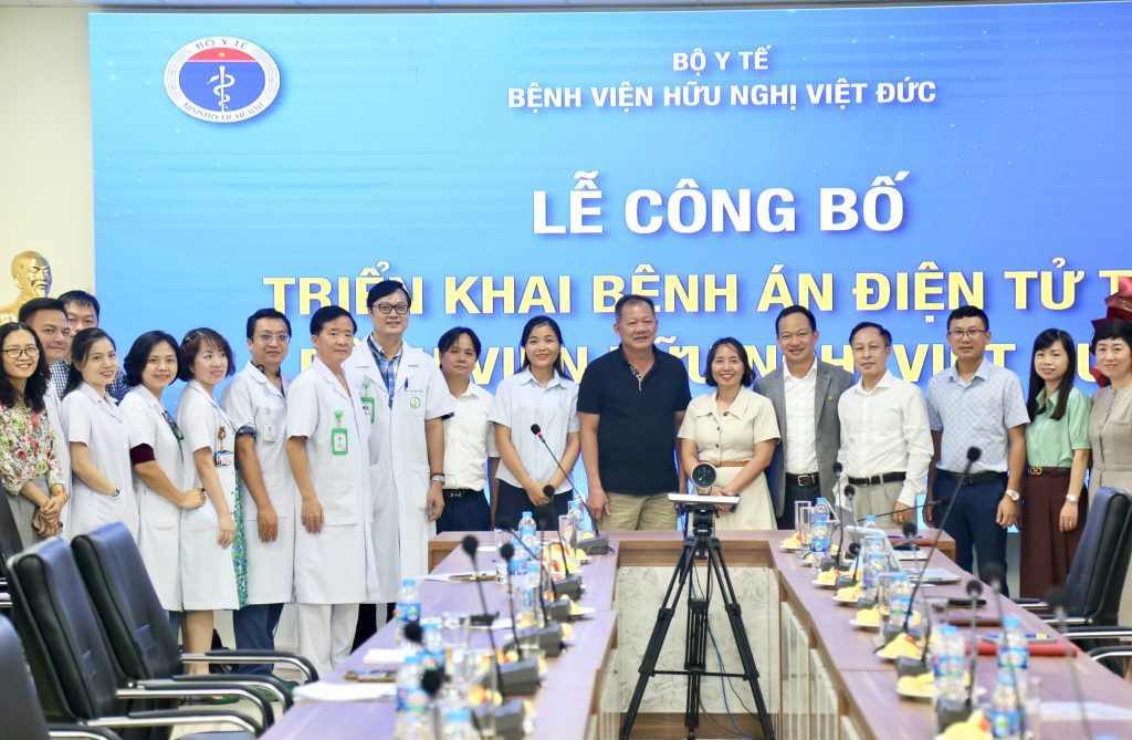 Bệnh viện Hữu nghị Việt Đức chính thức triển khai bệnh án điện tử