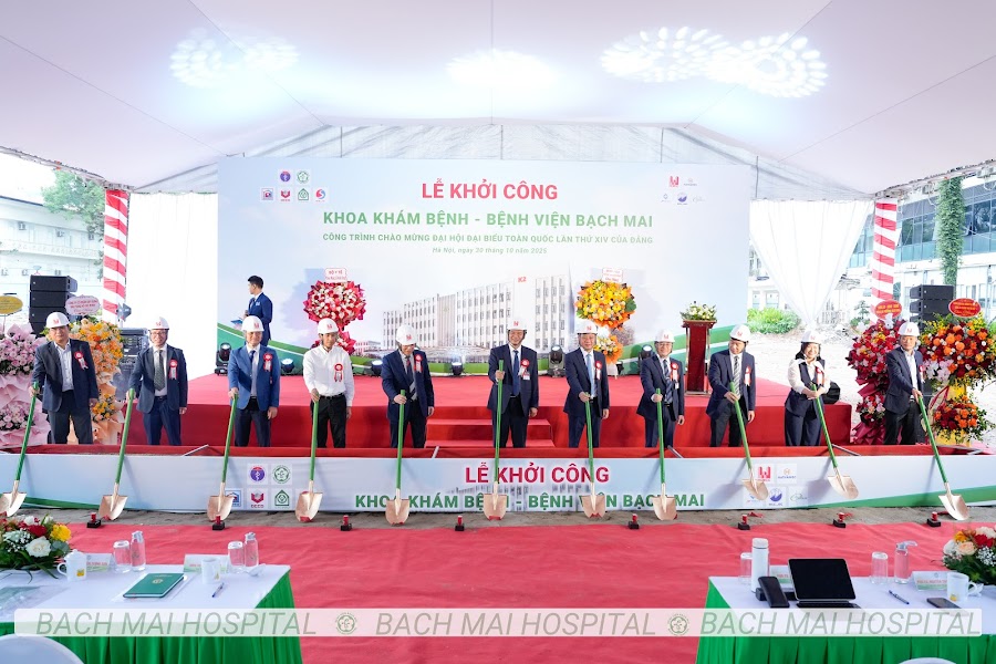 Khởi công xây dựng Khoa Khám bệnh Bệnh viện Bạch Mai – Công trình trọng điểm vì sức khỏe nhân dân