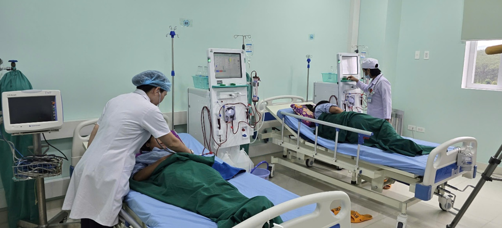 Triển khai thận nhân tạo – cơ hội cho bệnh nhân nghèo chạy thận tại Bệnh viện Đa khoa khu vực Ngọc Hồi
