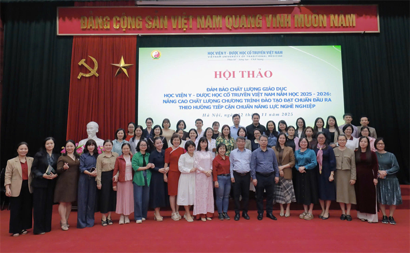 Hội thảo “Đảm bảo chất lượng giáo dục năm học 2025 – 2026” – Đổi mới, chuẩn hóa, nâng tầm giáo dục Y Dược cổ truyền