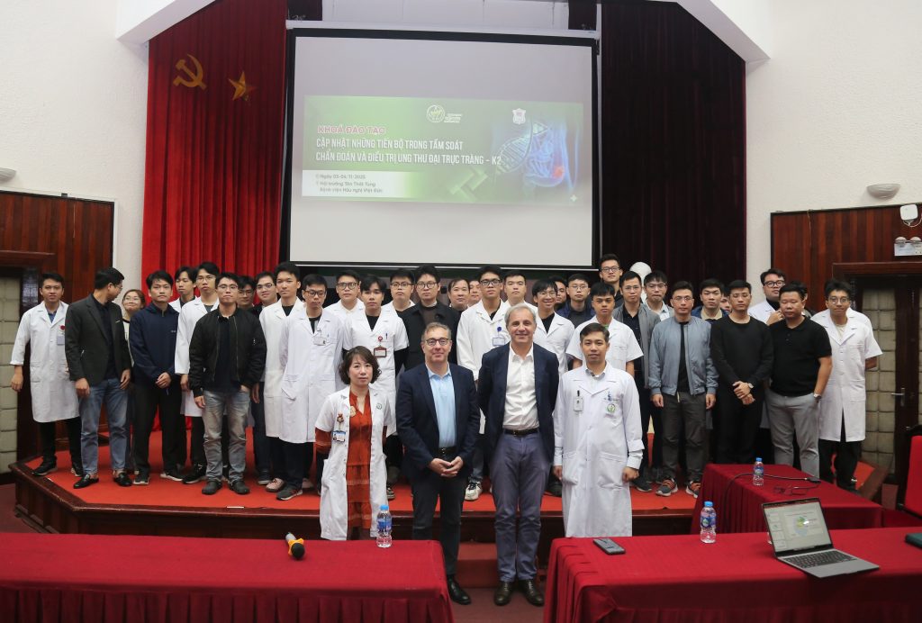 Bệnh viện Hữu nghị Việt Đức tổ chức khóa đào tạo “Cập nhật những tiến bộ trong tầm soát, chẩn đoán và điều trị ung thư đại trực tràng”