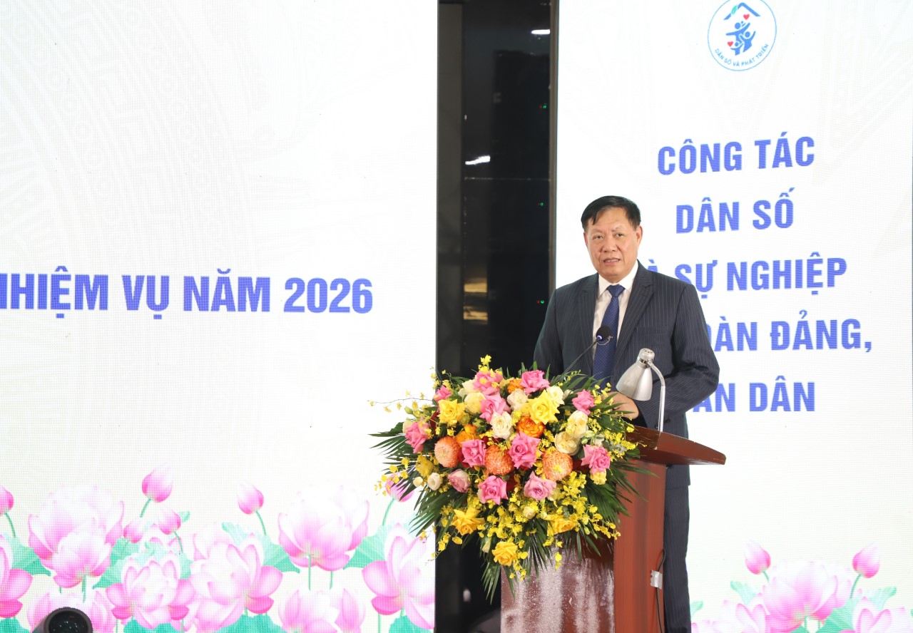 Bộ Y tế tổ chức lễ mít tinh kỷ niệm Ngày Dân số Việt Nam (26-12) và triển khai công tác dân số năm 2026