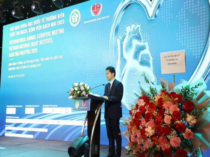 Thứ trưởng Thường trực Bộ Y tế Vũ Mạnh Hà: Viện Tim mạch Việt Nam, Bệnh viện Bạch Mai phát triển cơ sở dữ liệu lớn phục vụ điều trị, quản lý và dự phòng bệnh tim mạch