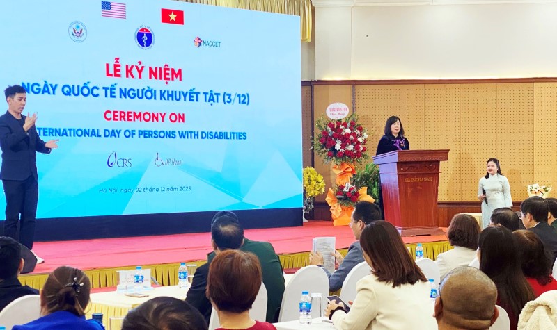 Bộ trưởng Bộ Y tế Đào Hồng Lan: Đảng và Nhà nước đặc biệt quan tâm chăm lo, bảo vệ và phát huy quyền của người khuyết tật