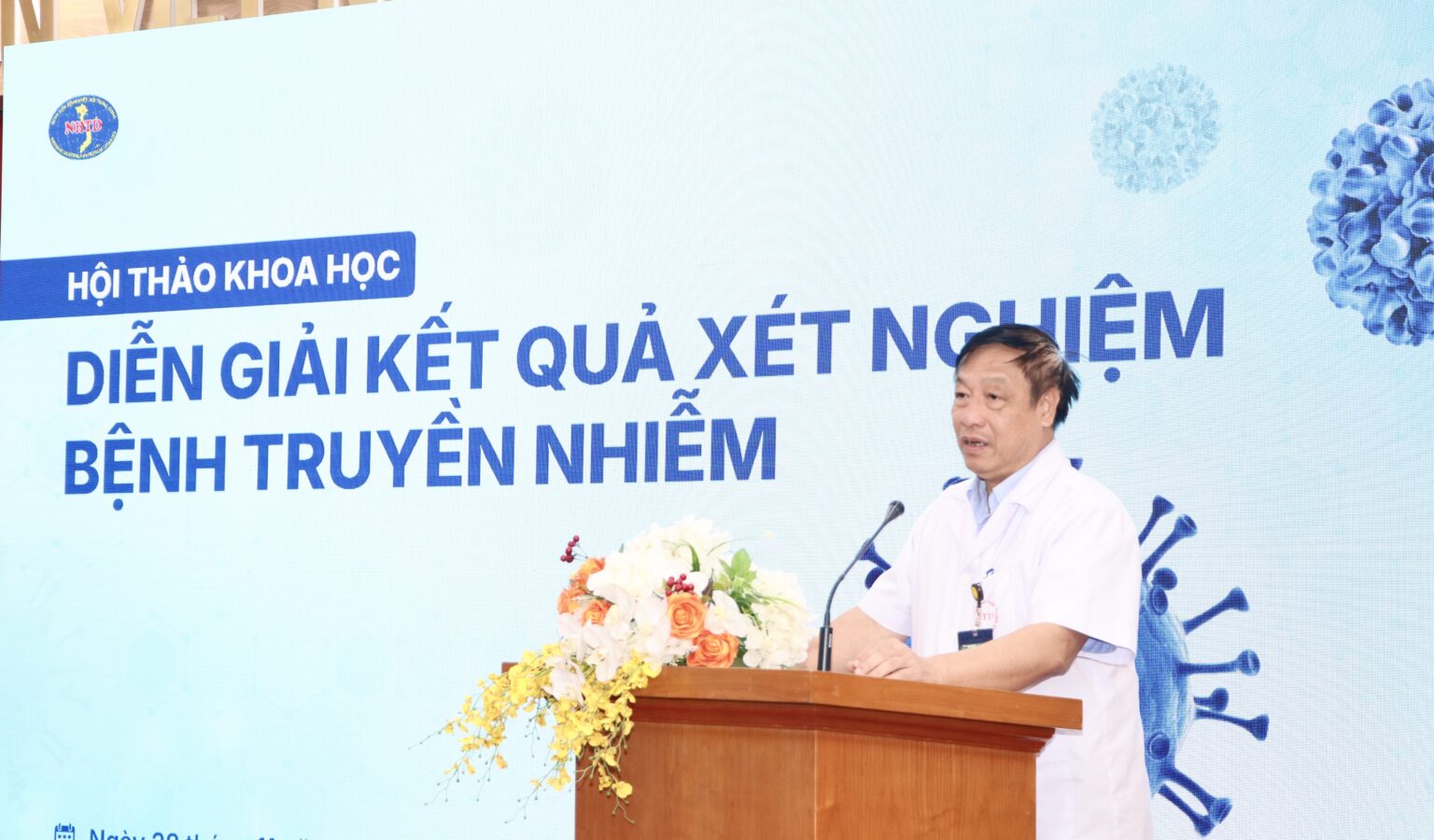 HỘI THẢO KHOA HỌC VỀ DIỄN GIẢI KẾT QUẢ XÉT NGHIỆM BỆNH TRUYỀN NHIỄM
