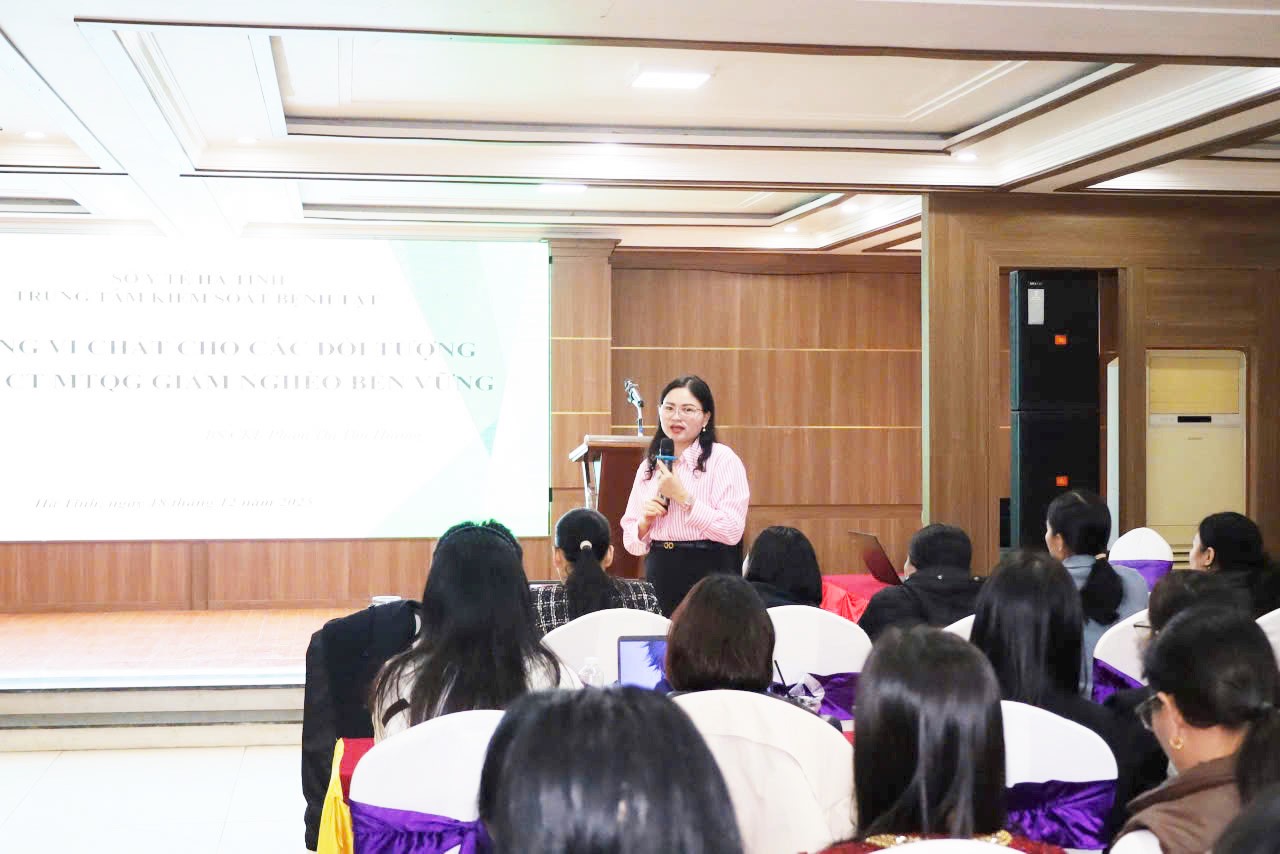 Hơn 200 cán bộ được tập huấn nâng cao năng lực cải thiện dinh dưỡng trẻ em