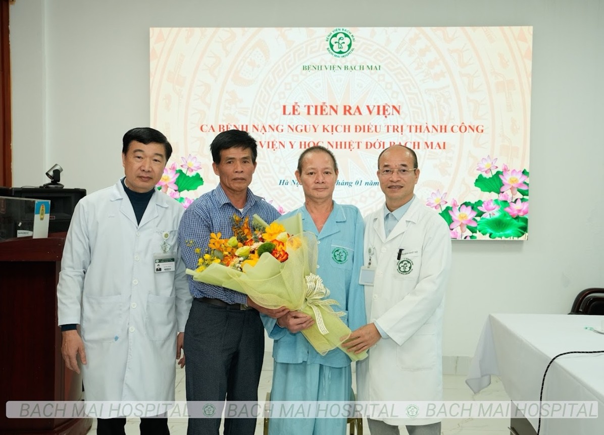 Hành trình giành giật sự sống cho bệnh nhân sốc nhiễm khuẩn nguy kịch: 47 ngày không buông tay của y bác sĩ Bệnh viện Bạch Mai