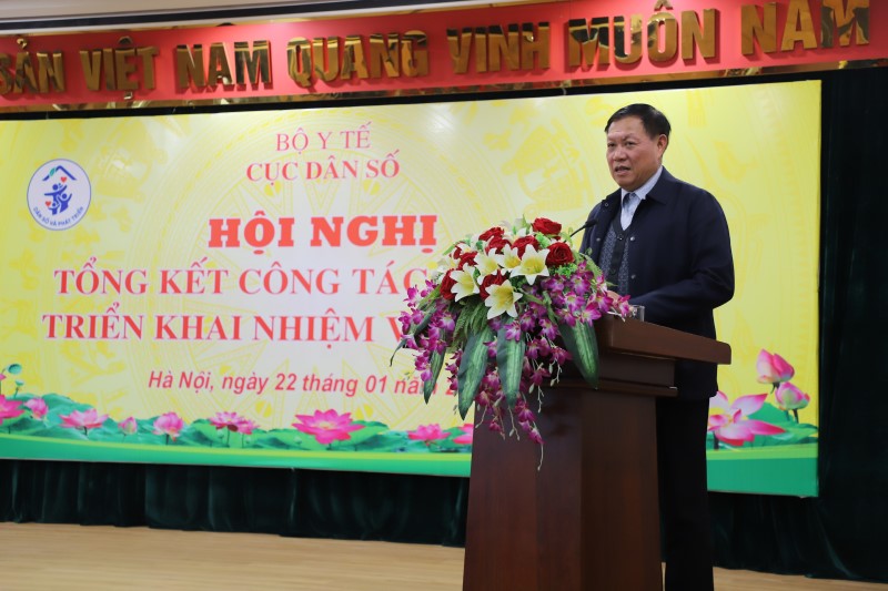 Thứ trưởng Bộ Y tế Đỗ Xuân Tuyên dự chỉ đạo Hội nghị tổng kết công tác năm 2025, triển khai nhiệm vụ năm 2026 tại Cục Dân số
