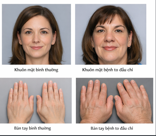 Bệnh to đầu chi: Đừng chủ quan với những thay đổi bất thường của cơ thể