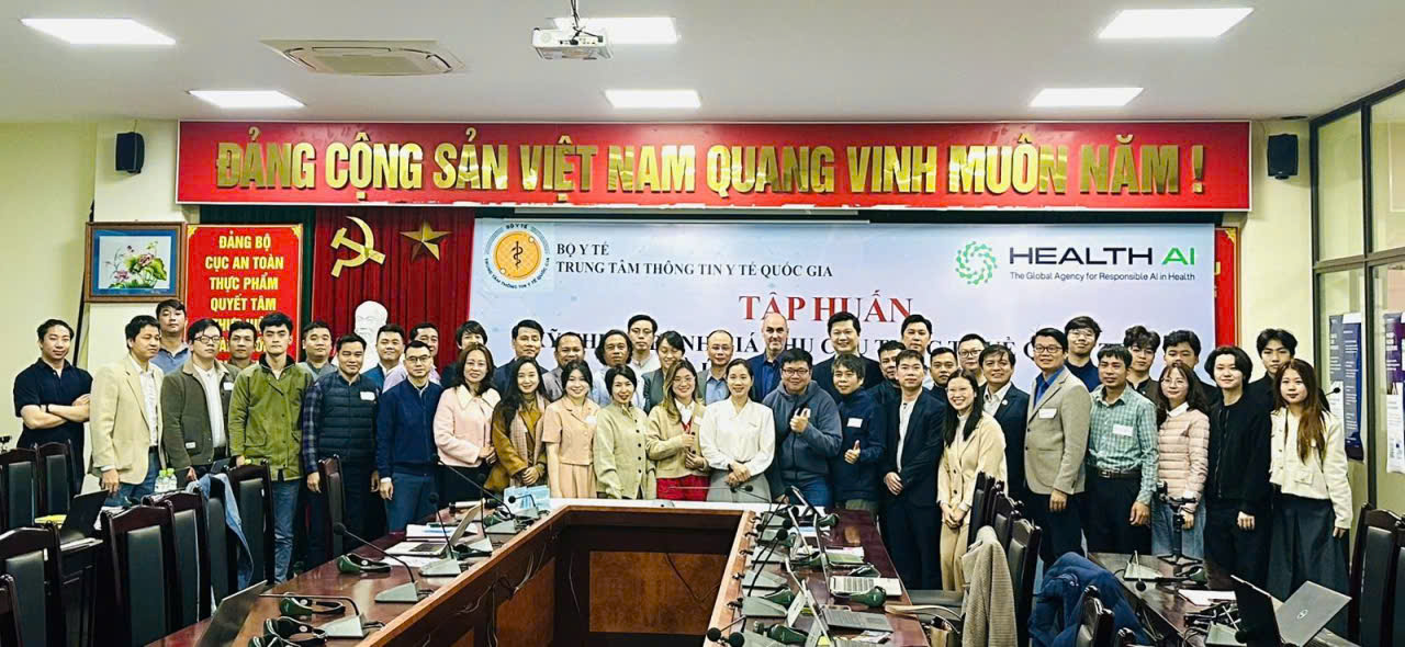 Hội thảo khởi động và Khóa đào tạo AI y tế trong khuôn khổ hợp tác với HealthAI