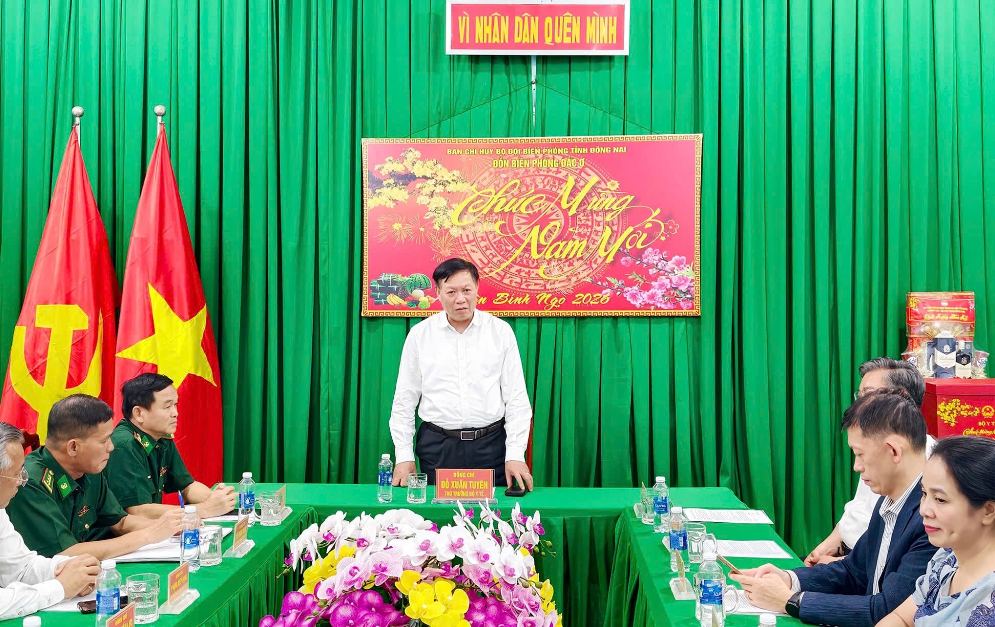 Thứ trưởng Bộ Y tế Đỗ Xuân Tuyên: Chăm sóc sức khỏe người dân vùng biên là trách nhiệm chính trị của ngành Y tế