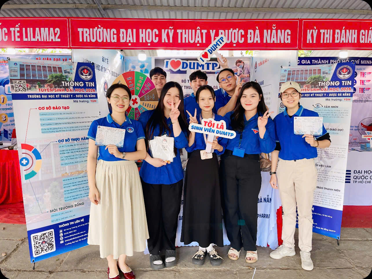 Trường Đại học Kỹ thuật Y – Dược Đà Nẵng tư vấn tuyển sinh – hướng nghiệp 2026 tại Đắk Lắk