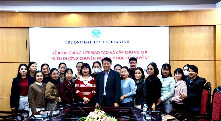 Khai giảng khóa đào tạo Điều dưỡng Y học cổ truyền