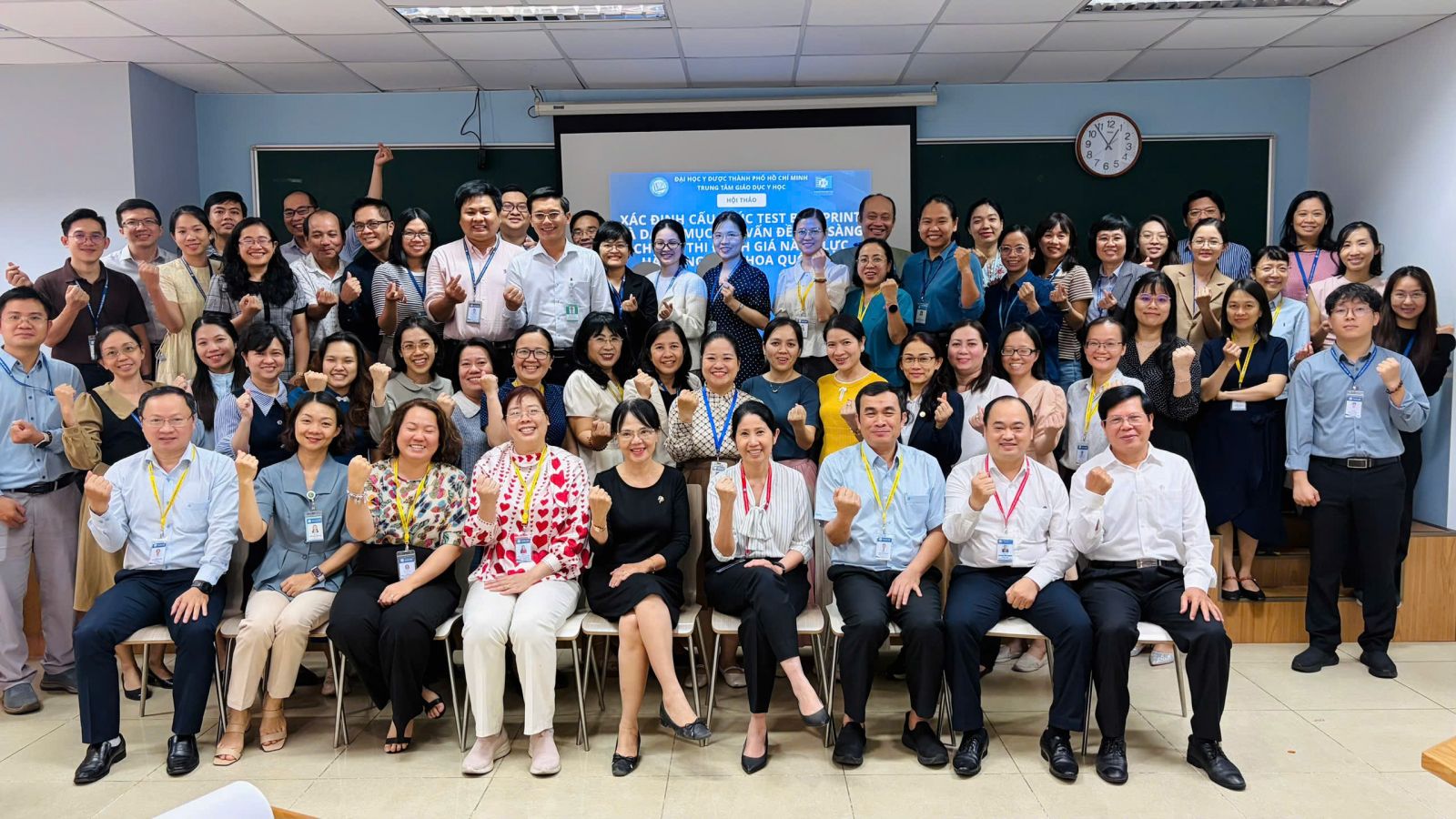 HỘI THẢO VỀ TEST BLUEPRINT VÀ DANH MỤC VẤN ĐỀ LÂM SÀNG CHO KỲ THI QUỐC GIA VÀ HƯỚNG TỚI KỲ THI ĐÁNH GIÁ NĂNG LỰC HÀNH NGHỀ Y KHOA QUỐC GIA