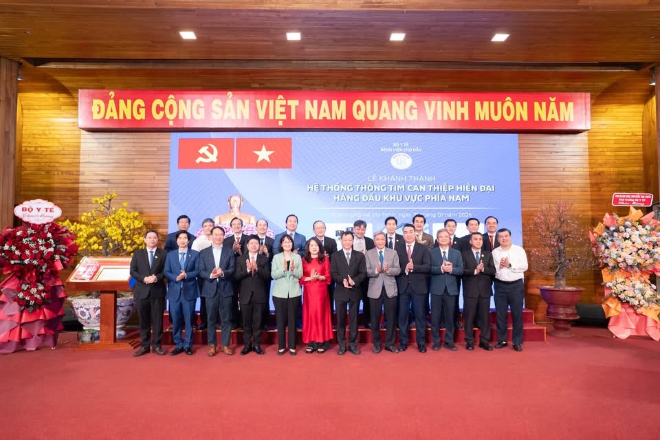 BỆNH VIỆN CHỢ RẪY ĐƯA VÀO HOẠT ĐỘNG HỆ THỐNG THÔNG TIM CAN THIỆP HÀNG ĐẦU KHU VỰC PHÍA NAM