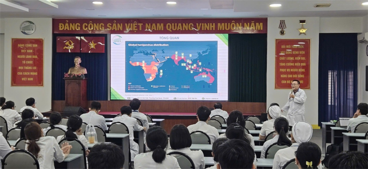 Sở Y tế TP.Hồ Chí Minh: Tổ chức tập huấn cập nhật chuyên môn về bệnh do vi rút Nipah cho nhân viên y tế