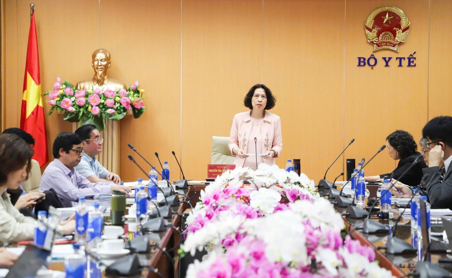 Thứ trưởng Bộ Y tế Nguyễn Thị Liên Hương: Phân cấp, phân quyền và cải cách thủ tục hành chính khi soạn thảo văn bản pháp luật hướng dẫn Luật Phòng bệnh