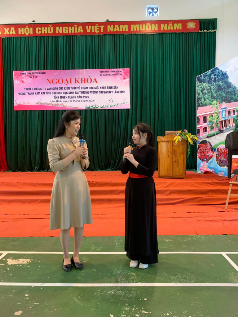 Tăng cường truyền thông, tư vấn giáo dục về chăm sóc sức khỏe sinh sản, phòng chống xâm hại tình dục cho học sinh