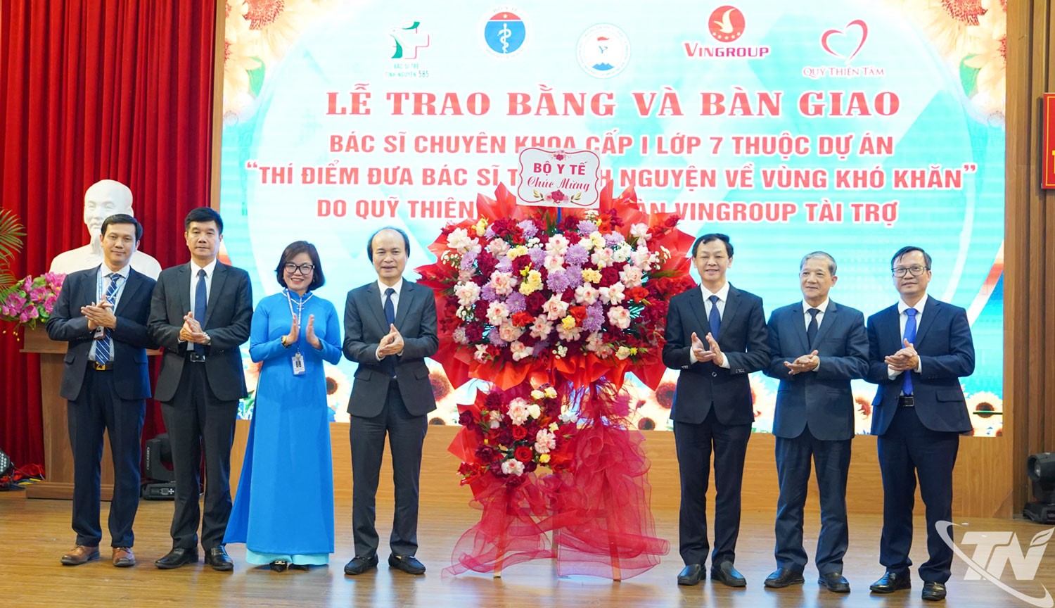 Thứ trưởng Bộ Y tế Nguyễn Tri Thức: Trường Đại học Y – Dược Thái Nguyên gắn đào tạo với thực hành lâm sàng, nâng cao năng lực phục vụ cộng đồng