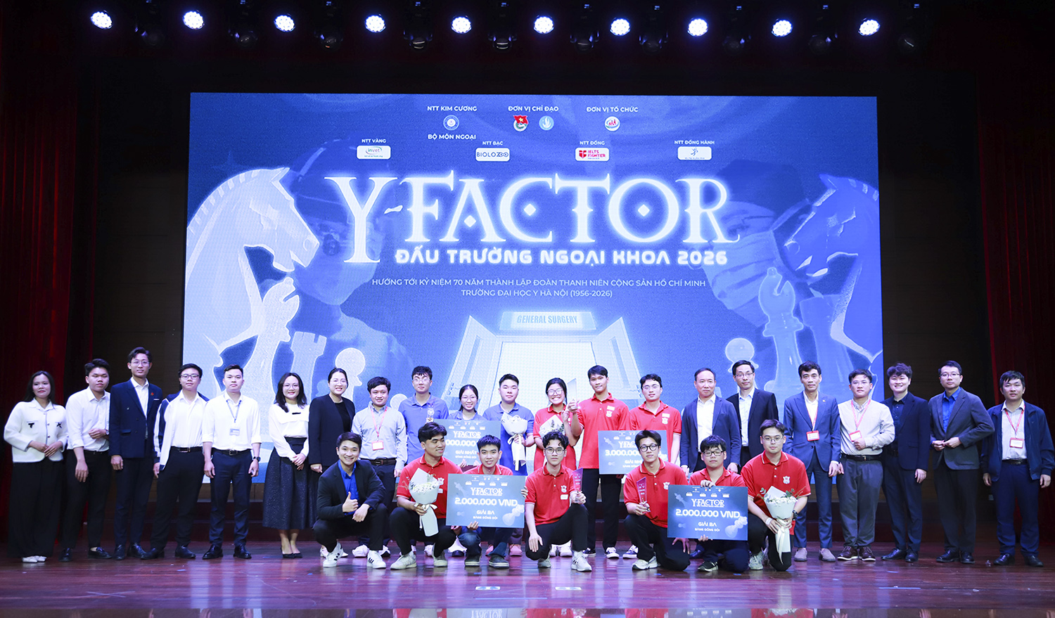 Sinh viên Trường Đại học Y Dược Thái Bình giành giải Nhất toàn đoàn tại cuộc thi Y – Factor: Đấu trường Ngoại khoa 2026