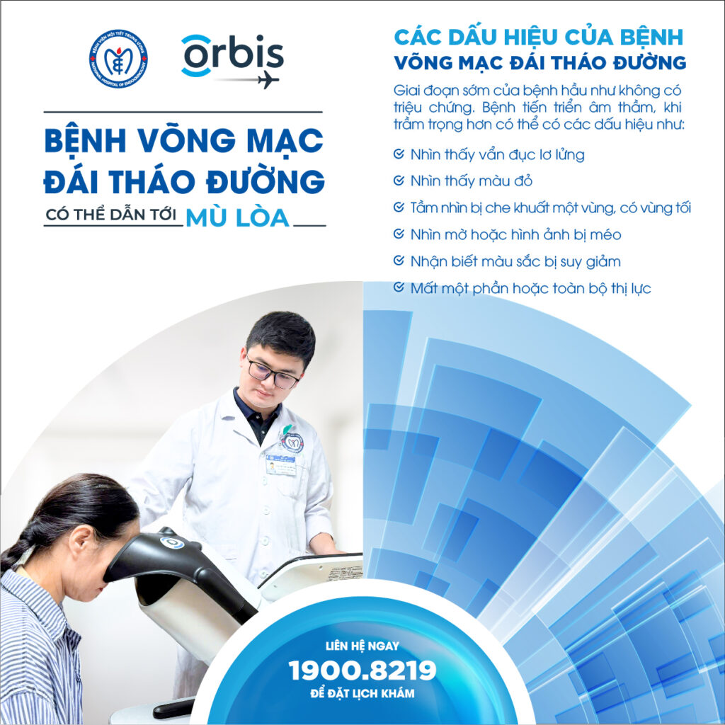Bệnh võng mạc đái tháo đường: Dấu hiệu cảnh báo sớm không nên bỏ qua