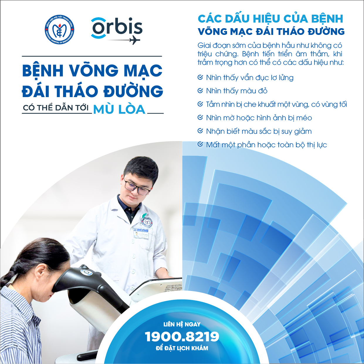 Bệnh võng mạc đái tháo đường: Dấu hiệu cảnh báo sớm không nên bỏ qua