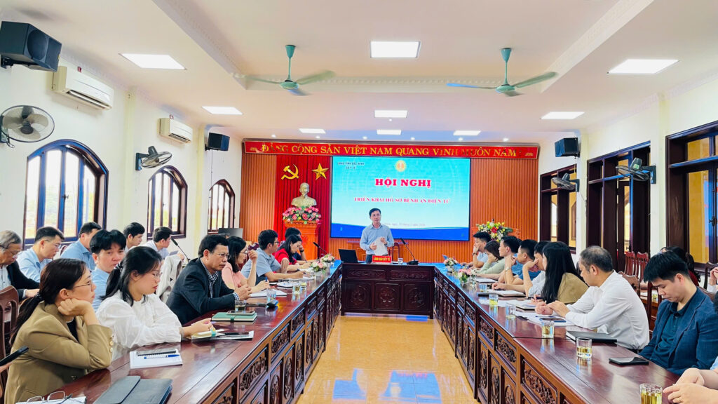 Thúc đẩy triển khai bệnh án điện tử tại các cơ sở khám chữa bệnh trên địa bàn tỉnh Bắc Ninh