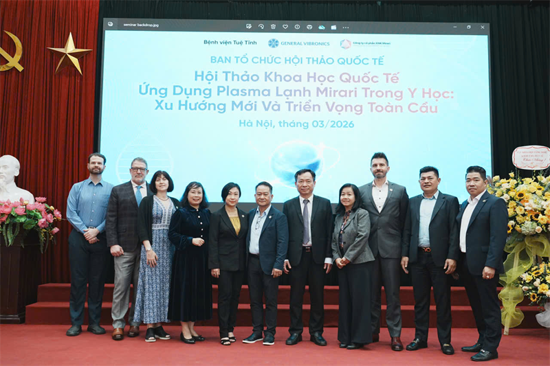 Bệnh viện Tuệ Tĩnh – Học viện Y – Dược học cổ truyền Việt Nam tổ chức Hội thảo khoa học Quốc tế ứng dụng PLASMA Lạnh Mirari trong y học